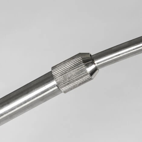 QAZQA Booglamp XXL - Lampe Arquée Moderne - 1 Lumière - H 2470 Mm - Acier - Moderne - Éclairage Intérieur - Salon – Image 3