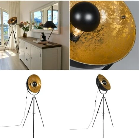 QAZQA Magna Yeyang - Lampe De Table Trépied/tripode Moderne - 1 Lumière - H 160 Cm - Noir - Moderne - Éclairage Intérieur - Salon I Chambre I Cuisine I Salle à Manger – Image 4