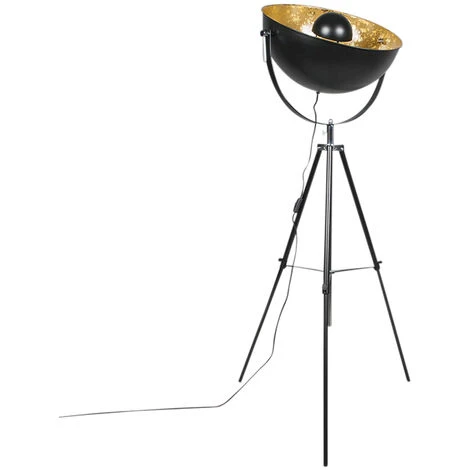 QAZQA Magna Yeyang - Lampe De Table Trépied/tripode Moderne - 1 Lumière - H 160 Cm - Noir - Moderne - Éclairage Intérieur - Salon I Chambre I Cuisine I Salle à Manger – Image 5