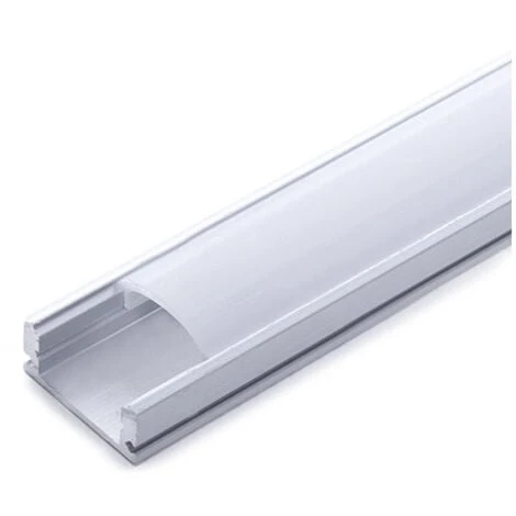 Profil Aluminium Pour Bande LED - Diffuseur laiteux SU-A1707 X 2M (SU-A1707) – Image 2