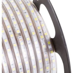 Bande De 60 LEDs/M 500W 42.000Lm 4200ºK SMD5050 220VAC IP65 X50M 40.000H [GR220/60/50M/W]-Blanc Neutre