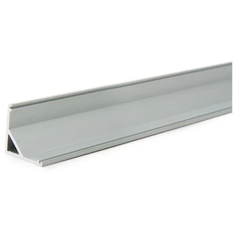 Profil Aluminium Pour Bande LED Installation Coins - Diffuseur laiteux X 2M (SU-A1616) – Image 2