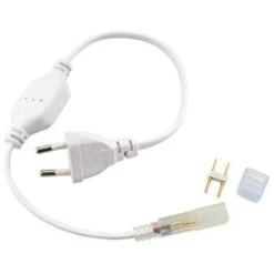 Adaptateur Pour Ruban LED 220V 8mm Pour 5050 Ou 2835 Mono Couleur