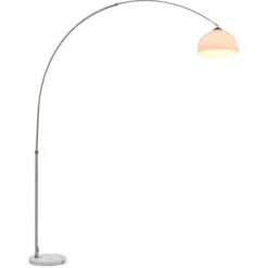 Lampe à Arc 60 W Argenté E27 200 Cm VidaXL