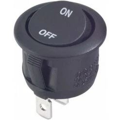 Interrupteur à Bascule 250 V/AC 6 A 1 X Off/On R13-112A-02 BB ON/OFF Permanent 1 Pcs. S830871