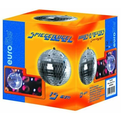 Mini-boule à Facettes Eurolite 50100210 15 Cm S05791 – Image 4