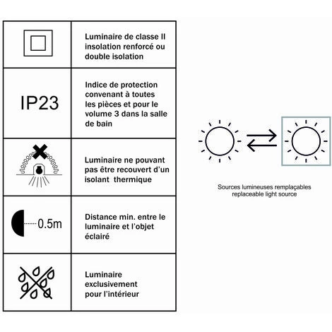 Support Spot Blanc Encastrable Orientable Aimanté + Douille GU10 Inclus - Garantie 3 Ans – Image 5
