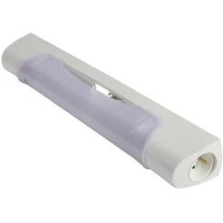 Legrand Applique Standard 470mm IP21 Et IK04 Prismaline à équiper De Lampe Linolite S19 Avec Prise 2P+T (189899)