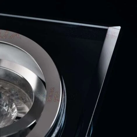 Support Spot Encastrable Carré Fin Orientable MORTA Noir – Image 3