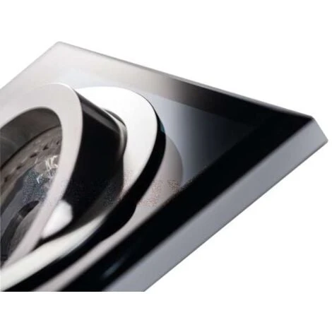 Support Spot Encastrable Carré Fin Orientable MORTA Noir – Image 5