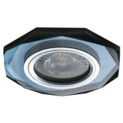 Support Spot Encastrable Octogonal MORTA Noir