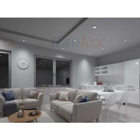 Support Spot Encastrable Octogonal MORTA Argent – Image 3