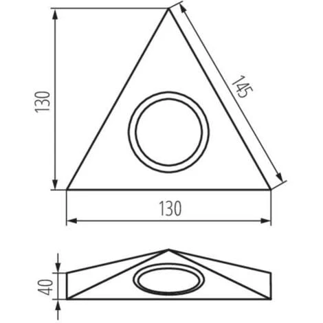 Luminaire Pour Meuble Chrome Mat – Image 3