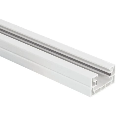 Rail Monophasé PC 2 Mètres Pour Spots LED Blanc – Image 4