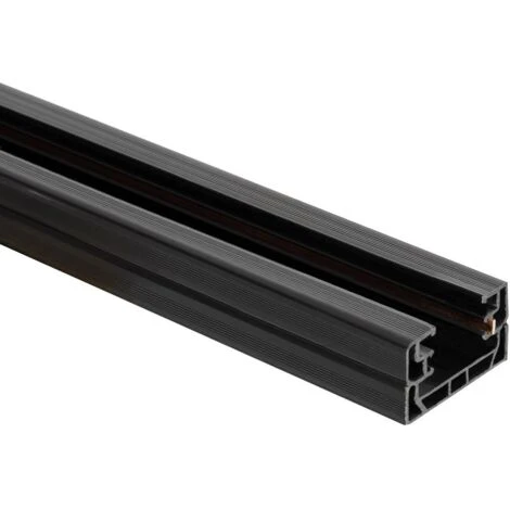 Rail Monophasé PC 1 Mètre Pour Spots LED Noir – Image 5