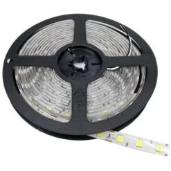 Ruban LED 5m étanche 60LED/m 14,4W/m - Blanc Naturel 4000K