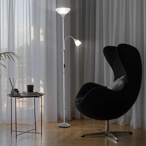 Lampadaire Design LED RGB Plafonnier Projecteur Liseuse REMOTE CONTROL Lampe DIMMABLE – Image 4