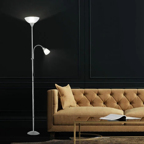 Lampadaire Design LED RGB Plafonnier Projecteur Liseuse REMOTE CONTROL Lampe DIMMABLE – Image 5