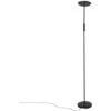 QAZQA Bumu - LED Dimmable Lampadaire Design Variateur Inclus - 1 Lumière - H 180 Cm - Noir - Design - Éclairage Intérieur - Salon I Chambre I Cuisine I Salle à Manger