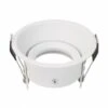Collerette Support D'encastrement UGR - GU10 / MR16 Orientable - Rond - Blanc