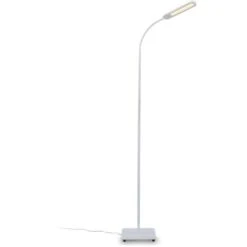 Lampadaire Salon Blanc LED 6,5W Luminosité Réglable Flexible Fonction TOUCH, Lampadaire Moderne Chambre Bureau Salle à Manger