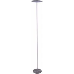 Lampadaire LED 24W 3000K Nickel
