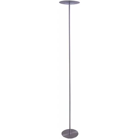 Lampadaire LED 24W 3000K Nickel