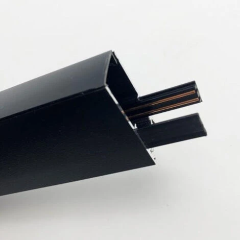 Rail Magnétique En Saillie 48V 1m NOIR - Noir - SILAMP – Image 5