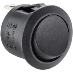 Interrupteur à Bascule Noir Unipolaire à Une Direction On-None-Off ( Prix Pour 1 )