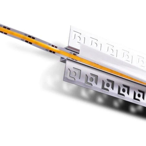 Profil De Aluminium Para Encastré Escayola/Pladur Bande De LED 9mm - 1M (WR-PA-639-1M) – Image 3