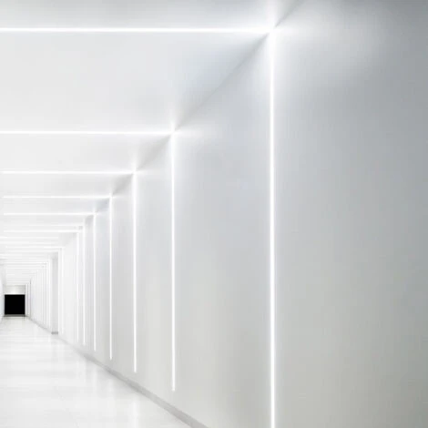 Profil De Aluminium Para Encastré Escayola/Pladur Bande De LED 9mm - 1M (WR-PA-639-1M) – Image 5