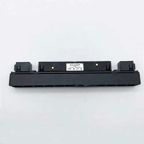 Projecteur LED Sur Rail Magnétique 48V DC 12W NOIR - Blanc Chaud 2300K - 3500K - SILAMP – Image 4