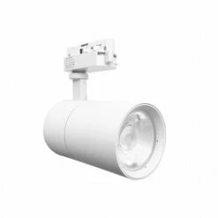 Spot LED Sur Rail 30W 80° Compact Monophasé BLANC - Blanc Neutre 4000K - 5500K - SILAMP