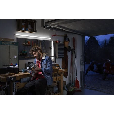 LEDVANCE Bande Lumineuse LED Pour Plafond, LED SWITCH BATTEN / 8 W, 220…240 V, Angle De Rayonnement: 140°, Cool White, 4000 K, Matériau: Polycarbonate (PC), IP20 – Image 3