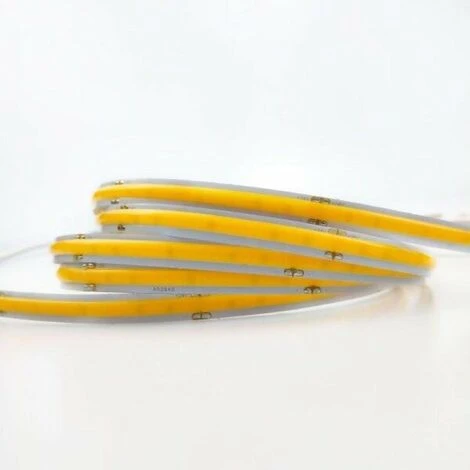 Ruban LED COB 5M 24V IP20 512LED/m - Blanc Neutre 4000K - 5500K - SILAMP – Image 5