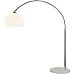 DBA Lampe à Arc Sur Pied -220cm Réglable Avec Base En Marbre