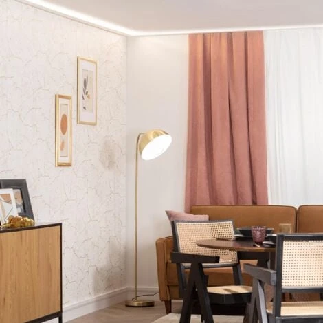 Moulure Modern 2m Pour Ruban LED Blanc – Image 3