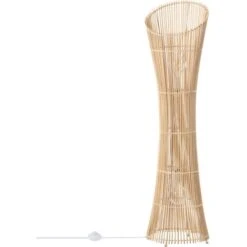 Lampadaire Bambou Marady Bois Naturel