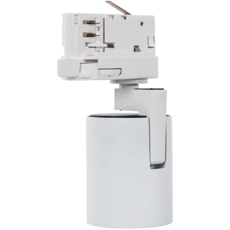 Spot à Douille Pour Rail Triphasé (3 Allumages) Jiuk à Ampoule GU10 Blanc – Image 5