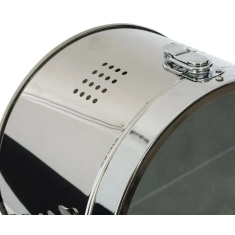 Lampadaire Trépied Pin Ebor Hauteur 150 Cm Atmosphera - Noir & Chrome – Image 2