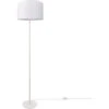 Paco Home Lampe Lampadaire Moderne Salon Séjour Chambre, à Pied, Lampadaire Déco E27  Un Pied Blanc,  Blanc (Ø38 Cm)