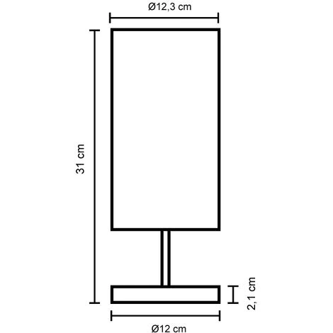 Paco Home Lampadaire Lampe De Bureau Lampe Salon Moderne Abat-Jour Tissu Bois Blanc, Lampe De Table – Image 5