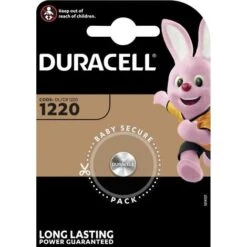 Pile Bouton CR 1220 Lithium Duracell 35 MAh 3 V 1 Pc(s) Y161242