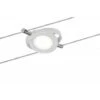 Paulmann Spot Led RoundMac Pour Système à Câbles Suspendu DC - 4W - 2700°K - 200lm - Blanc Dépoli - Non Dimmable