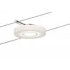 Paulmann Spot Led DiscLED I Pour Système à Câbles Suspendu DC - 4W - 2700°K - 200lm - Chrome/satin - Non Dimmable