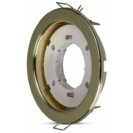 V-TAC GX53 Support De Spot LED à Encastrer Rond Couleur Or