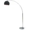 Paris Prix - Lampadaire Arc Design Joliet 166cm Noir