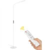 Lampadaire LED NACATIN U19A,Lampe Sur Pied Avec Luminosité Réglable,col De Cygne 360 °rotatif
