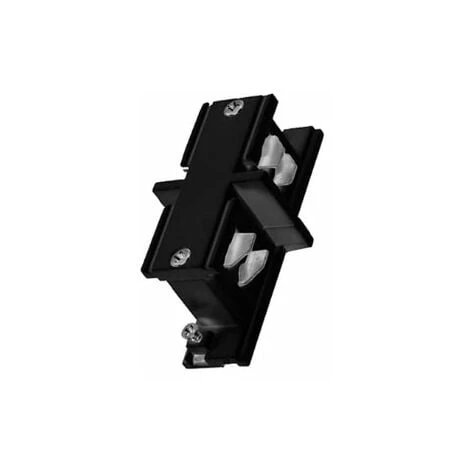 Connecteur LED Droit Pour Rail Triphasé NOIR - Noir - SILAMP