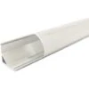 Profilé Aluminium Angle 1m Pour Ruban LED Couvercle Blanc Opaque - SILAMP